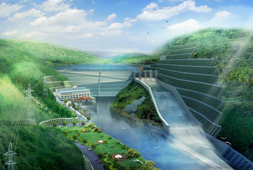 龙岩老挝南塔河1号水电站项目